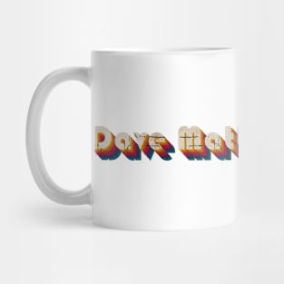 retro vintage Dave Matthews Band Mug